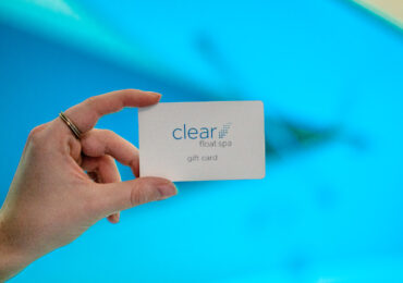 clear float spa gift cards